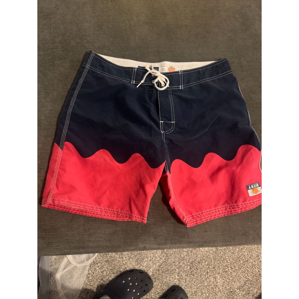 AMBSN California “Wave” Board Shorts Size 34